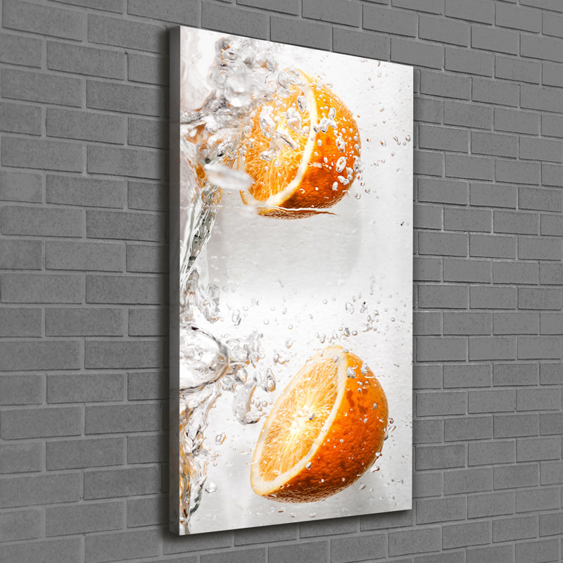 Oranges - Wrapped Canvas Print