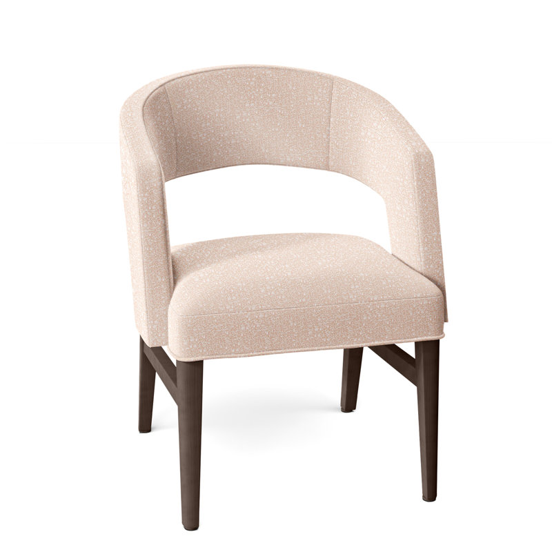 Bryant Upholstered Arm Chair, Perigold In The Loop Shell, Hazelnut