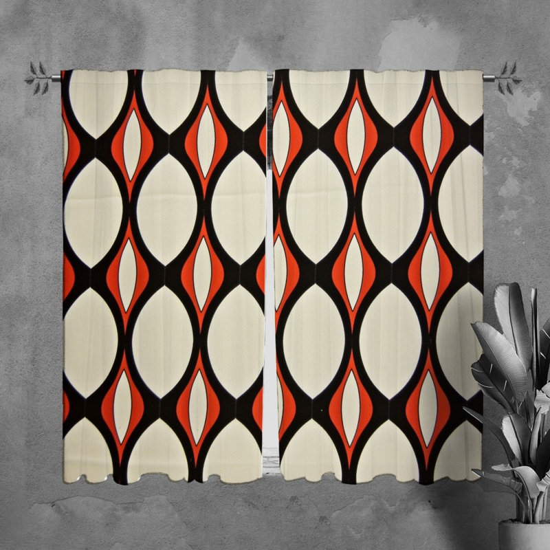 Selcuk Room Darkening Curtain Pair, 40" W x 82" L