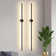 Darill 1-Light LED Matte Black Wallchiere