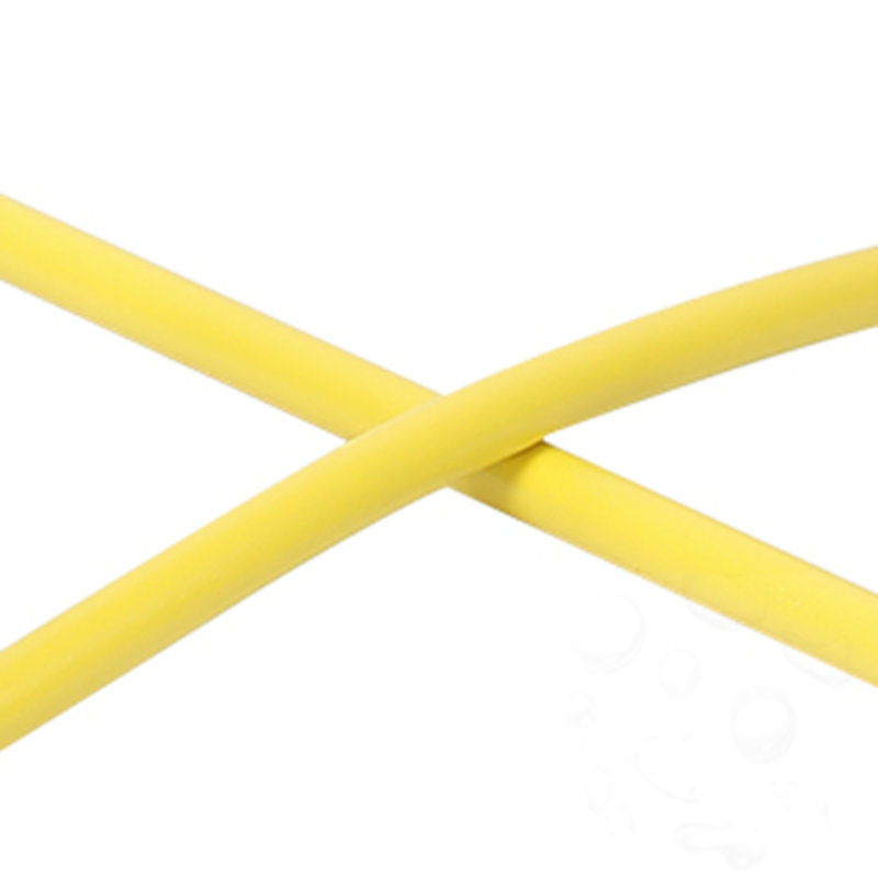 Table d'appoint d'extérieur ronde en métal, Jaune