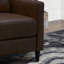Fauteuil inclinable en cuir fleur -794914791