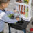 Step2 Modern Metro Toddler Pretend Play Toy Kitchen Set 