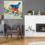 «Happy Bluebird» par St. Hilaire Elizabeth, art en verre acrylique-1458035296