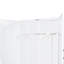 Lit relevable hydraulique pour grand lit avec garde-robe élégante - apparence blanche et espace