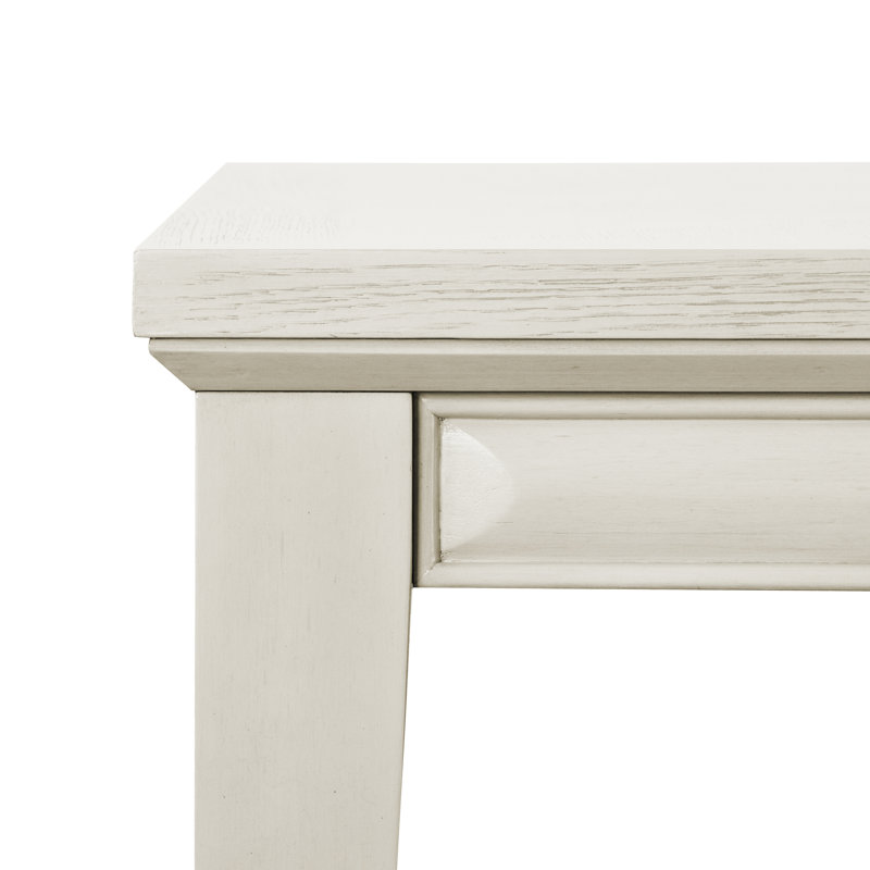Ensemble de table de salle à manger Athlyn, Blanc, 7 pièces : table, 6 chaises