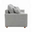 Canapé-lit modulaire en chenille avec rangement et 2 coussins décoratifs