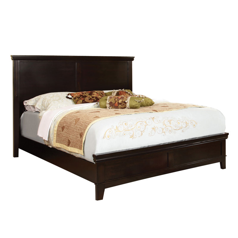 Lit plateforme Tussey, Espresso, Grand
