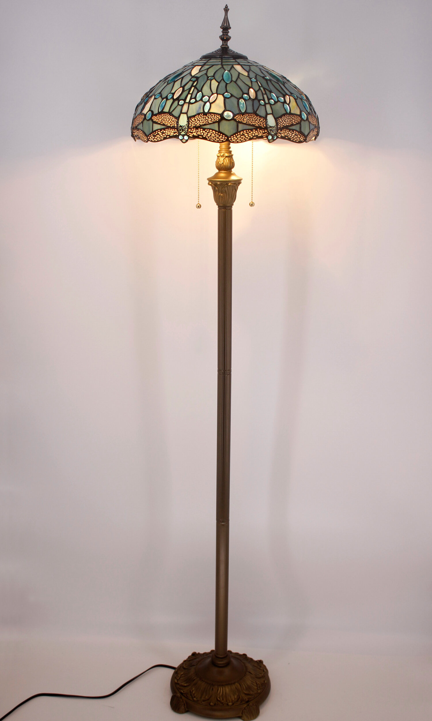 Standing tiffany deals style lamp