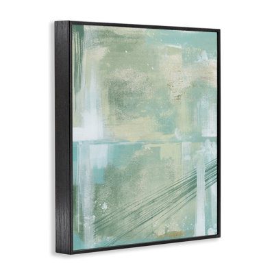 Art abstrait giclée vert industriel par Grace Popp