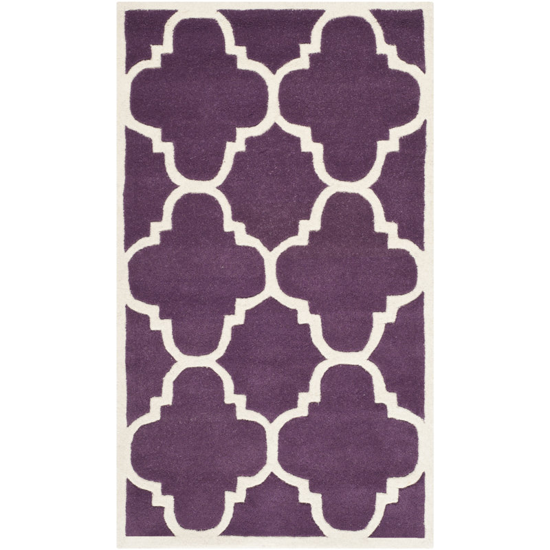 Vick Wool Hand Woven Area Rug, Rectangle 91 x 152cm
