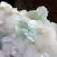 Boule disco apophyllite sur Stilbite