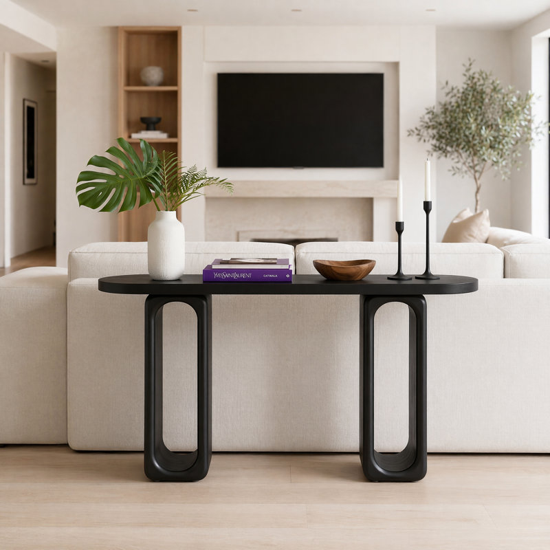 Console 50 po Modern Art Sculptural