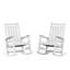 Ensemble de 2 chaises Adirondack à bascule Wolak-2127818708