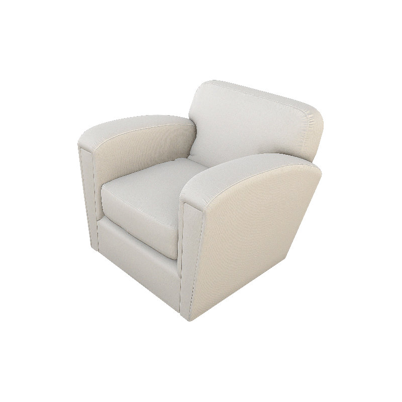 Coco Chair with Ottoman, Celebrity Cloud