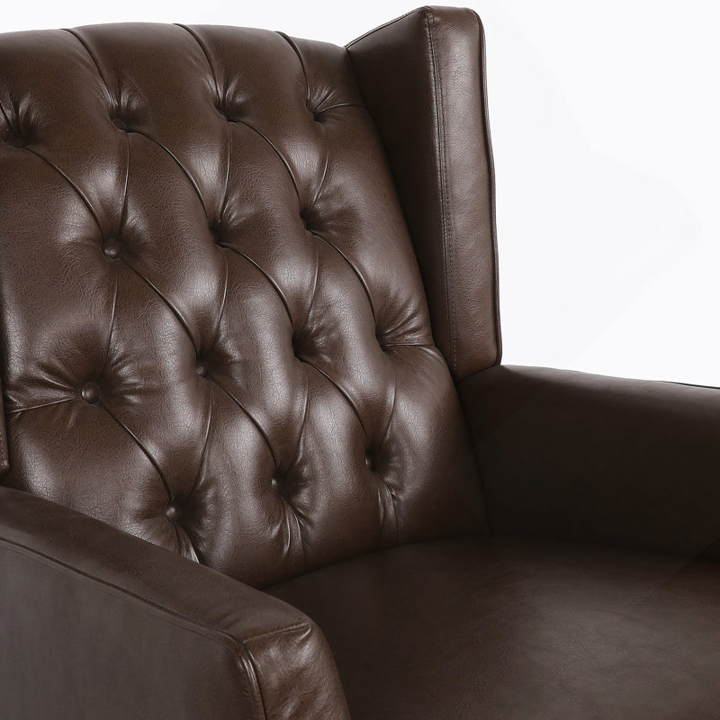 Chaise à bascule, Brun foncé