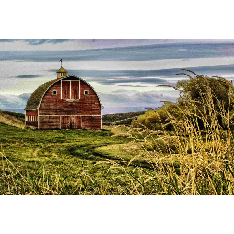 Palouse Barn, H 8 po x l 12 po x P 1,25 po