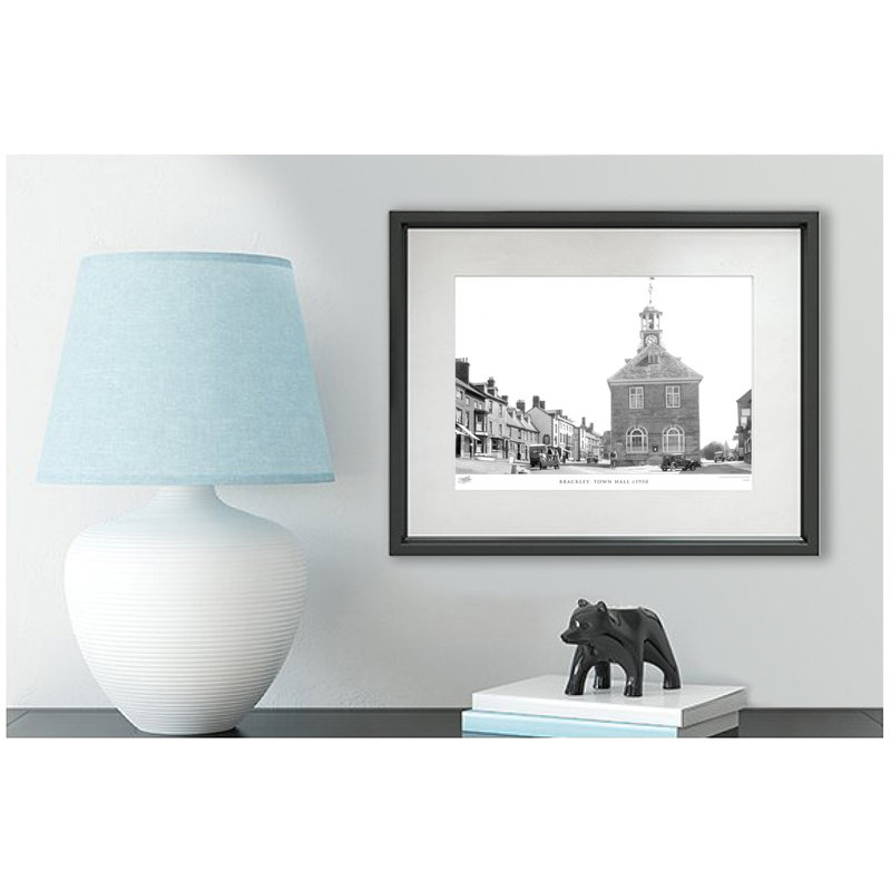Brackley, Town Hall C1950 by Francis Frith - Single Picture Frame Print, 40cm H x 50cm W x 2.3cm D