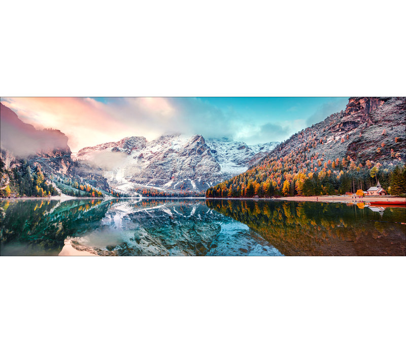 Print on Float Glass, 50cm H x 125cm W x 1.4cm D