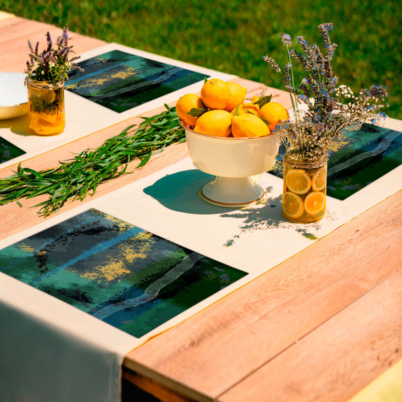 Polyester Abstract Placemat