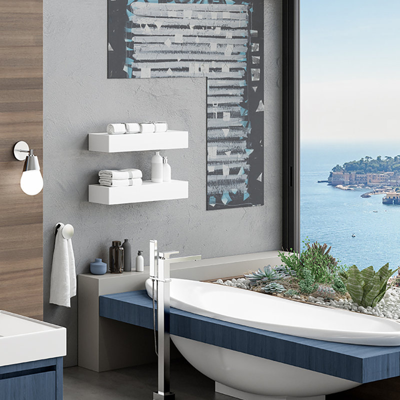 Brick Tatami Shower Shelf