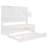 Wooden Daybed With Twin Size Trundle, And All-In-One Cabinet And Shelf-958096290-958096291