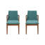 Ensemble de 2 chaises de salle à manger Modern