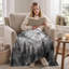Jeté Forest Mountain gris foncé, 40 x 50 po-135325961-135325962