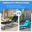 Chaise de plage pliante avec coussins Sulochna-600826821