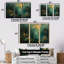 Chumley - ensemble de reproductions d'art mural forêt-107163833-107163825