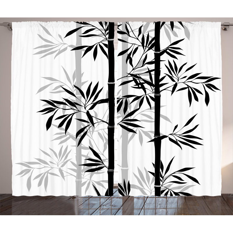 Semi Sheer Curtain Pair, 54" W x 96" L