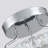 Charleston Crystal LED Semi Flush Mount