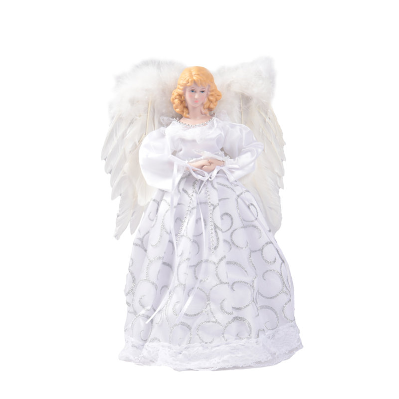 31cm Resin Religious & Spiritual Lighted Tree Topper