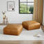 Repose-pieds en cuir italien Hustle Square-109286834