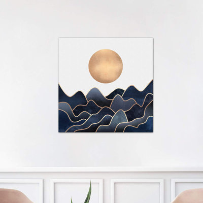 Waves by Elisabeth Fredriksson - Wrapped Canvas Print