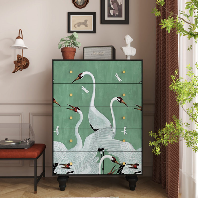 Commode d'appoint en bois massif Modern Modern