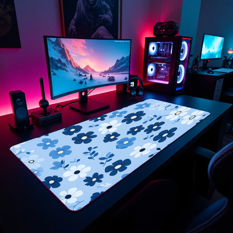 Polyester Desk Pad, 23.6x13.8
