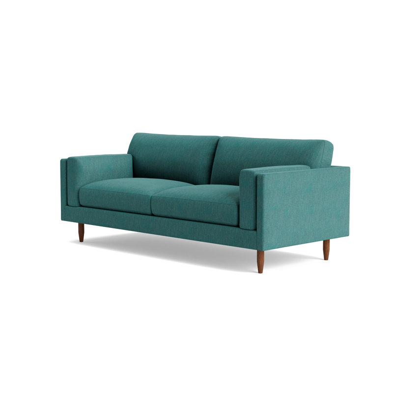 Skinny Fat Sofa ("85"), Performance Weave - Spruce