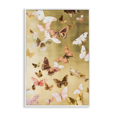 Papillon Butterfly Array Giclee Art by Petal Prints Design