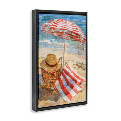 Cadre flottant Classic Beach Vibe, design par LSR Design Studio