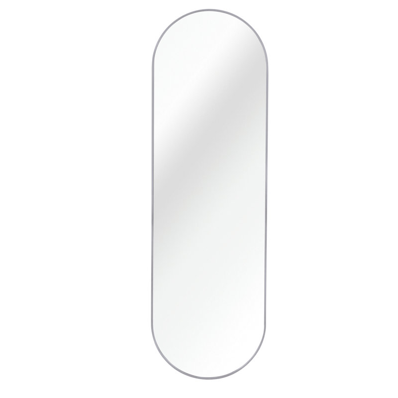 Miroir de salle de bain ou miroir de salle de bain argenté 63 X 20IN, Argent argent