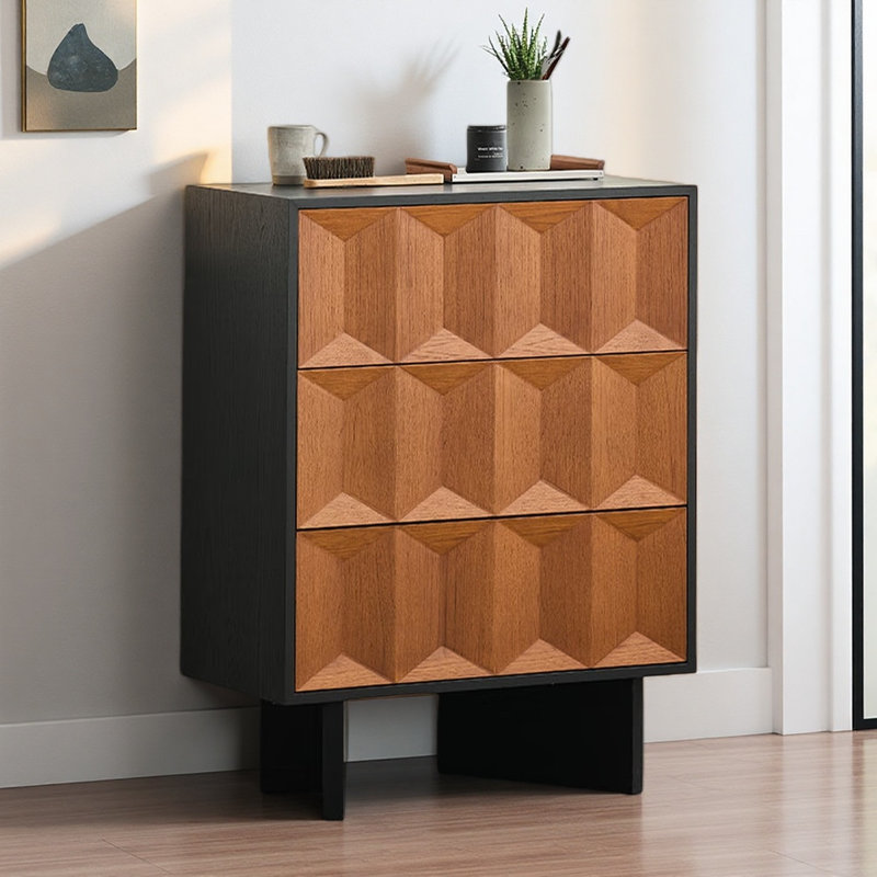 Armoire de rangement au design rétro français
