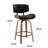Laurenzio Swivel Upholstered Counter Stool-90954849