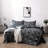 Polyester Satin Floral Duvet Cover-1627904937