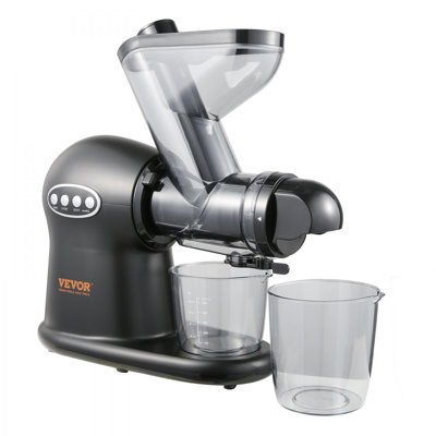 Slow Masticating Juicer, 2-Speed Mode Cold Press Juicer Machine with Reverse Function, Quiet Motor Slow Juicer, Juice Extractor Maker Easy to Clean with Brush, for High Nutrient Fruit Vegetable