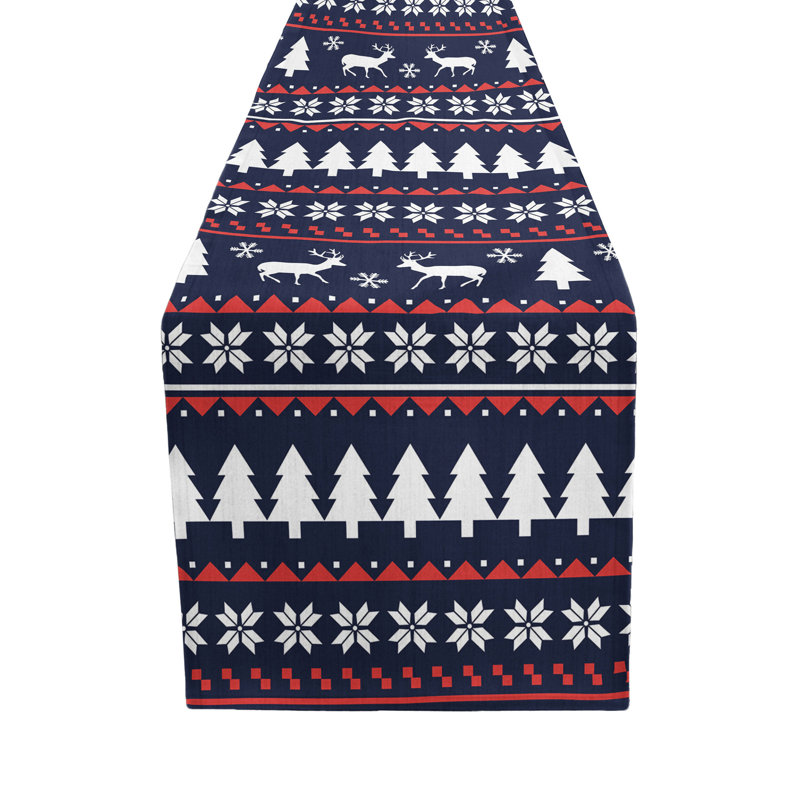 Christmas and Holiday Colorful Table Runners, Great for Holiday Decorating