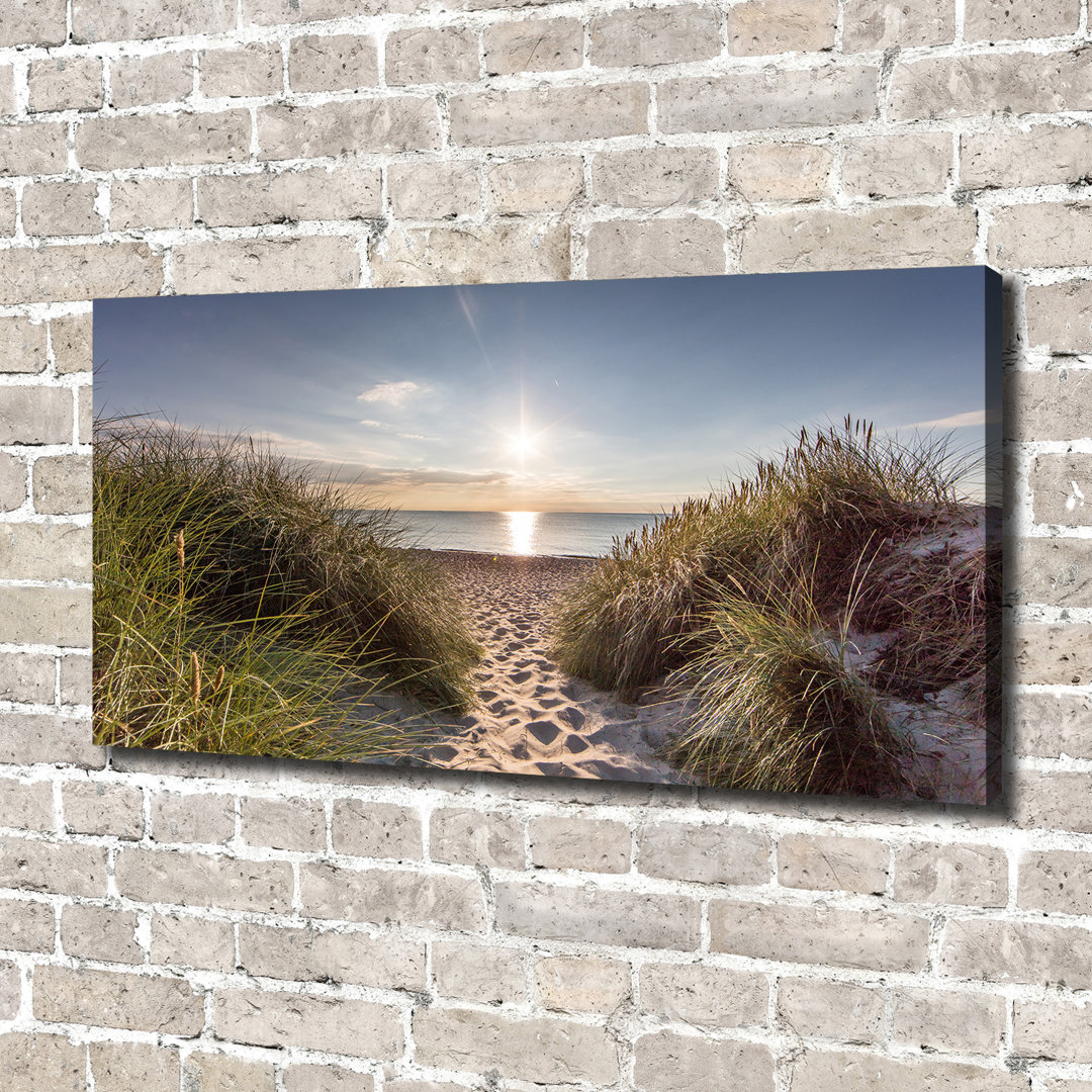 Coastal Dunes - No Frame Print on Canvas