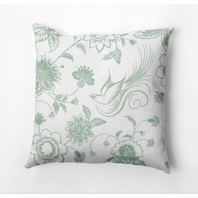 Housse de coussin d'extérieur carré Botanical Blooms