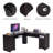 Jkobe L-Shaped Computer Desk-1643598997