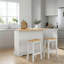 Solid Wood Kitchen Island Set-216660629